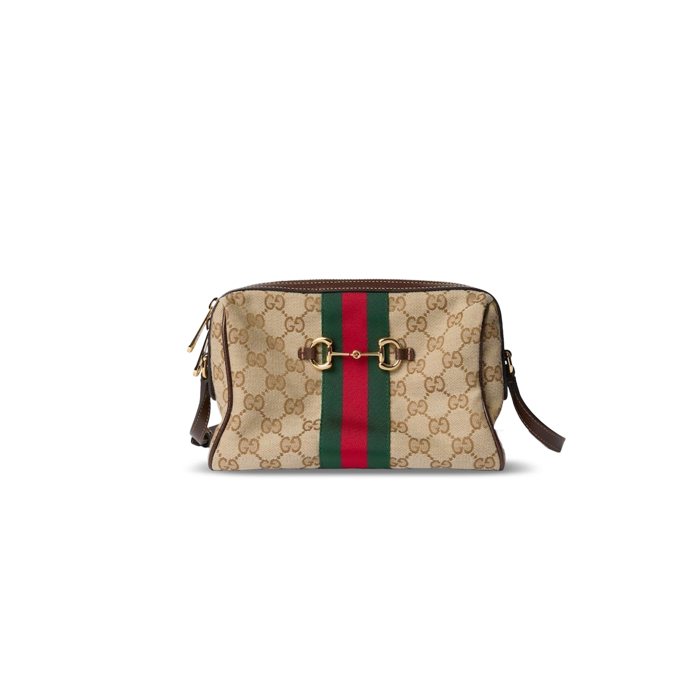 GUCCI HORSEBIT WEB SMALL CAMERA BAG A008PZ (22*13.5*9cm)